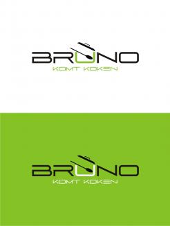 Logo & stationery # 1298472 for Logo for ’Bruno komt koken’ contest