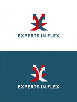 Logo & Huisstijl # 1040465 voor Ontwikkel een eigentijds logo en basis huisstijl  kleurenschema  font  basis middelen  voor  Experts in Flex’  wedstrijd