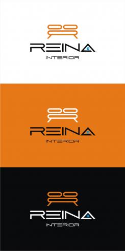 Logo & stationery # 1238913 for Logo for interior design  Reina  stam en staal  contest