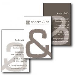 Logo & Huisstijl # 2691 voor Anders & Co zoekt iets anders wedstrijd