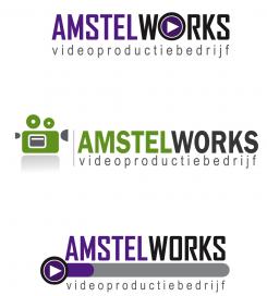 Logo & Huisstijl # 210438 voor Ontwerp een fris logo en een huisstijl voor videoproductiebedrijf Amstelworks!  wedstrijd