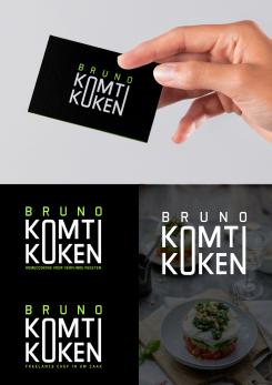 Logo & stationery # 1297333 for Logo for ’Bruno komt koken’ contest