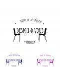 Logo & stationery # 108249 for design & vous : agence de décoration d'intérieur contest