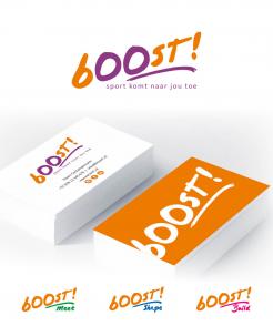 Logo & Huisstijl # 950137 voor Wij zijn bOOst! en brengen sport naar kinderen toe  Wie vindt het leuk ons te helpen met een fris en speels logo  wedstrijd