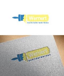 Logo & Huisstijl # 546008 voor Huisstijl Wernert Schilderwerken(logo, briefpapier, envelop en kaartjes) wedstrijd