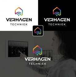 Logo & Huisstijl # 1290733 voor Ontwerp een strak en clean design voor installateur elektrotechniek en domotica wedstrijd