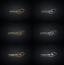 Logo & Huisstijl # 661442 voor Logo voor luxe sportschool genaamd ''Happy life 35'' waar trainingen 35 minuten duren wedstrijd