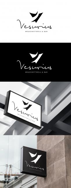 Logo & Huisstijl # 683843 voor Een vulkanisch duo openen: Vesuvius Bruschetteria & Bar wedstrijd