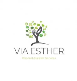 Logo & Huisstijl # 620944 voor Ontwerp een log en huisstijl voor Via Esther Personal Assistant Services wedstrijd