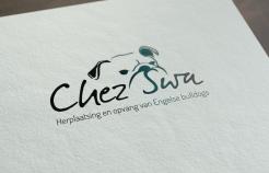 Logo & stationery # 623163 for Chez Swa! Design a logo for a rescue and rehoming shelter for the English bulldog contest