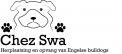 Logo & stationery # 622798 for Chez Swa! Design a logo for a rescue and rehoming shelter for the English bulldog contest