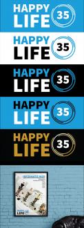 Logo & Huisstijl # 660755 voor Logo voor luxe sportschool genaamd ''Happy life 35'' waar trainingen 35 minuten duren wedstrijd