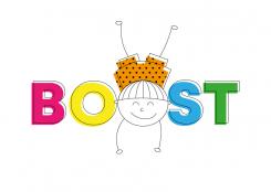 Logo & stationery # 953252 for We are bOOst! en bring sport to the child  Who likes to help us with a fresh and playfull logo  contest