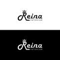 Logo & stationery # 1244092 for Logo for interior design  Reina  stam en staal  contest