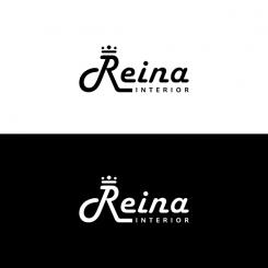 Logo & stationery # 1244092 for Logo for interior design  Reina  stam en staal  contest