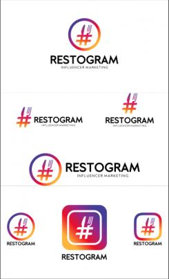 Logo & Huisstijl # 1146018 voor Ontwerp een herkenbaar  toegankelijk maar hip logo voor een online platform dat restaurants met content creators  Instagram  verbindt! wedstrijd