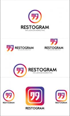 Logo & Huisstijl # 1146020 voor Ontwerp een herkenbaar  toegankelijk maar hip logo voor een online platform dat restaurants met content creators  Instagram  verbindt! wedstrijd