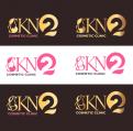 Logo & stationery # 1099395 for Design the logo and corporate identity for the SKN2 cosmetic clinic contest