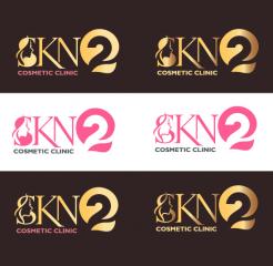 Logo & stationery # 1099395 for Design the logo and corporate identity for the SKN2 cosmetic clinic contest