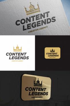 Logo & stationery # 1218609 for Rebranding logo and identity for Creative Agency Content Legends contest