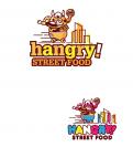 Logo & stationery # 727373 for Hangry! Streetfood. Logo and Brand style required for new food truck / caterer contest