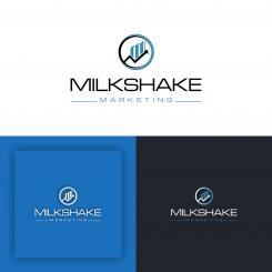 Logo & stationery # 1104301 for Wanted  Nice logo for marketing agency  Milkshake marketing contest
