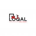Logo & stationery # 1244446 for LOQAL DELIVERY is the takeaway of shopping from the localshops contest