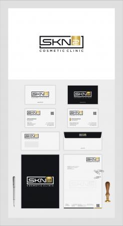 Logo & stationery # 1098283 for Design the logo and corporate identity for the SKN2 cosmetic clinic contest