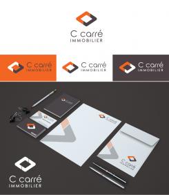 Logo & stationery # 1112210 for Creation of a logo and a graphic identity for a 2 0 Real Estate Agency contest