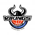 Logo & stationery # 1102364 for Basketbalclub Vikings contest