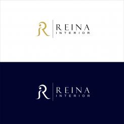 Logo & stationery # 1234810 for Logo for interior design  Reina  stam en staal  contest