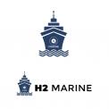Logo & stationery # 1044572 for A logo   corporate identity for an international premium system integrator of H2  Hydrogen   hydrogen  installations in shipping   yacht construction contest