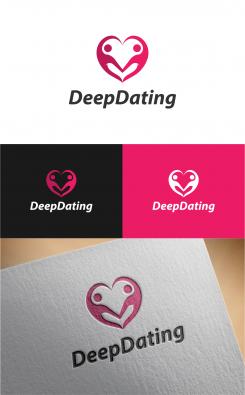 Logo & stationery # 1075639 for Logo for a new dating event  DeepDating! contest