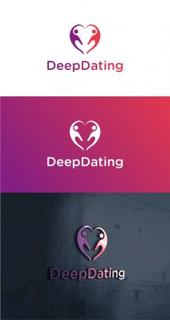 Logo & stationery # 1074945 for Logo for a new dating event  DeepDating! contest