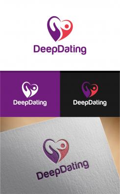 Logo & stationery # 1075665 for Logo for a new dating event  DeepDating! contest
