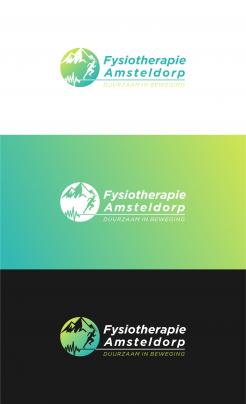 Logo & stationery # 1088841 for A sporty  distinctive logo for a physiotherapy practice in Amsterdam contest