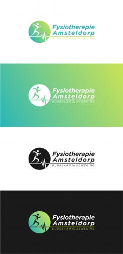 Logo & stationery # 1088848 for A sporty  distinctive logo for a physiotherapy practice in Amsterdam contest