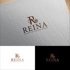 Logo & stationery # 1242584 for Logo for interior design  Reina  stam en staal  contest