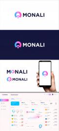 Logo & stationery # 1269507 for Logo  Slogan and page background for Monali contest