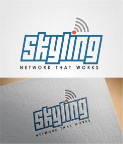 Logo & stationery # 553898 for Skylinq, stationary design and logo for a trendy Internet provider! contest