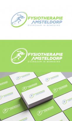 Logo & stationery # 1089160 for A sporty  distinctive logo for a physiotherapy practice in Amsterdam contest