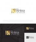 Logo & stationery # 1234423 for Logo for interior design  Reina  stam en staal  contest