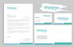 Logo & stationery # 1093189 for Logo   corporate identity for my new started company Brightseas contest