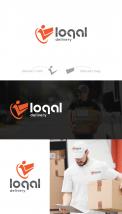 Logo & stationery # 1244675 for LOQAL DELIVERY is the takeaway of shopping from the localshops contest