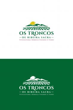 Logo & Huisstijl # 1070226 voor Huisstijl    logo met ballen en uitstraling  Os Troncos de Ribeira Sacra  Viticultural heroica   Vinedos e Vinos wedstrijd