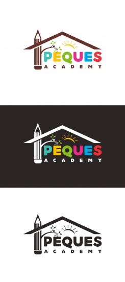 Logo & stationery # 1027395 for Peques Academy   Spanish lessons for children in a fun way  contest