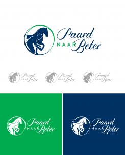 Logo & Huisstijl # 1238565 voor Ontwerp een sprekend logo voor  Met paard naar beter   wedstrijd