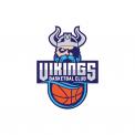 Logo & stationery # 1102439 for Basketbalclub Vikings contest