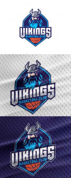 Logo & Huisstijl # 1102551 voor Basketbalclub Vikings wedstrijd