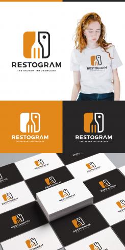 Logo & stationery # 1144386 for Design a recogniseable and modern logo for an influencer marketing platform connecting restaurants to content creators.  contest